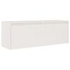vidaXL Meubles TV 3 pcs Blanc Bois massif de pin