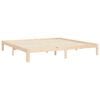 vidaXL Cadre de lit sans matelas 200x200 cm bois massif de pin