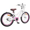 vidaXL V&eacute;lo pour Enfants 18 Pouces pour les 5-7 ans Blanc