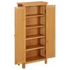 vidaXL Armoire de rangement 50x22x110 cm Bois de chêne massif
