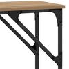 vidaXL Table console ch&ecirc;ne artisanal 140 x 29 x 75 cm