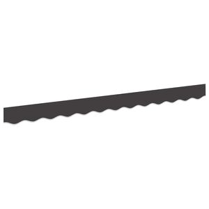vidaXL Remplacement de lambrequin Rayures Anthracite 230 x 20 cm