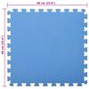vidaXL Tapis d'exercice puzzle 24 pcs Bleu 8,64 ㎡ Mousse EVA
