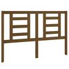 vidaXL T&ecirc;te de lit Marron miel 141x4x100 cm Bois massif de pin
