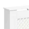 vidaXL Cache-radiateur Blanc 112x19x81,5 cm MDF