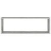 vidaXL &Eacute;tag&egrave;res cube murales 6 pcs gris b&eacute;ton bois d'ing&eacute;nierie