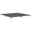 vidaXL Pied de parasol Gris fonc&eacute; 100 x 100 x 4 cm Acier