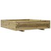 vidaXL Jardini&egrave;re 110x110x26,5 cm bois de pin impr&eacute;gn&eacute;