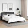 vidaXL Duvet 2-en-1 Blanc 240 x 200 cm Plume