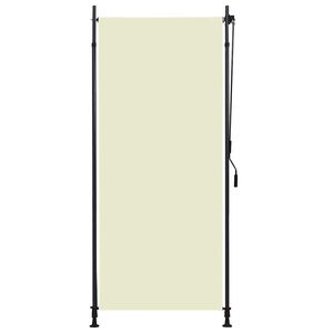 vidaXL Store roulant d'ext&eacute;rieur 100 x 270 cm Cr&egrave;me