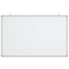 vidaXL Tableau blanc magn&eacute;tique 80x50x1,7 cm aluminium