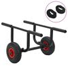 vidaXL Chariot pour kayak 90 kg aluminium