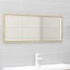 vidaXL Ensemble de meubles de salle de bain Ch&ecirc;ne sonoma Agglom&eacute;r&eacute;