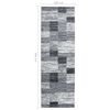 vidaXL Tapis BCF Gris 100x300 cm