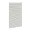 vidaXL Store pliss&eacute; gris clair 80x150 cm largeur du tissu 79,4 cm