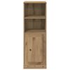 vidaXL Buffet haut chêne artisanal 36x35,5x103,5 cm bois d'ingénierie