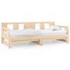 vidaXL Lit coulissant sans matelas bois de pin solide 2x(80x200) cm