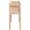 vidaXL Jardinières avec pieds 110x31x70 cm bois de pin massif