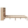vidaXL Lit biblioth&egrave;que sans matelas 120x190 cm bois de pin massif