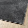 vidaXL Tapis OVIEDO &agrave; poils courts anthracite 120x120 cm