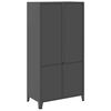 vidaXL Garde-robe industrielle Anthracite 90x50x180 cm M&eacute;tal