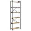 vidaXL &Eacute;tag&egrave;re 60 x 30 x 189,5 cm Bois d'ing&eacute;nierie Ch&ecirc;ne Sonoma