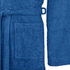 vidaXL Peignoir KINN Bleu L Coton