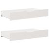 vidaXL Cadre de lit sans matelas blanc 140x200 cm bois de pin massif