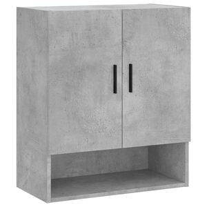 vidaXL Armoire murale gris b&eacute;ton 60x31x70 cm bois d'ing&eacute;nierie