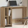 vidaXL Bureau chêne artisanal 102,5x35x75 cm bois d'ingénierie