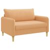 vidaXL Fauteuil XXL Beige Boucl&eacute;