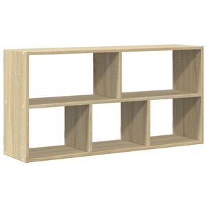 vidaXL &Eacute;tag&egrave;re murale ch&ecirc;ne sonoma 100x25x50 cm bois d'ing&eacute;nierie