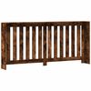 vidaXL Cache-radiateur chêne fumé 175x20x82 cm bois d'ingénierie