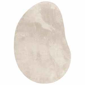 vidaXL Tapis de surface HUARTE Beige 100 x 200 cm Polyester