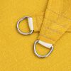 vidaXL Voile d'ombrage 160 g/m² Jaune 3/4x2 m PEHD