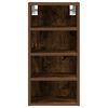 vidaXL Armoire suspendue "Riga" Ch&ecirc;ne fum&eacute; 30 x 29,5 x 60 cm Bois d'ing&eacute;nierie