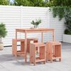 vidaXL Ensemble de bar de jardin 5 pcs bois massif de Douglas