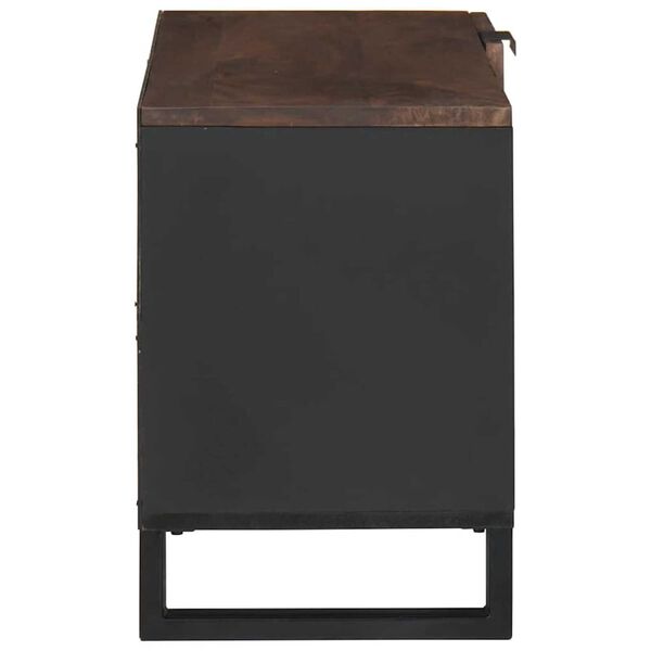 vidaXL Unites TV Noyer 80 x 33 x 46 cm Bois d'ingénierie