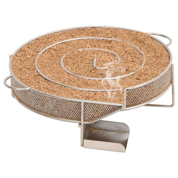 vidaXL Générateur de fumée froide rond 19,5 cm acier inoxydable