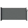 vidaXL Store lat&eacute;ral r&eacute;tractable Anthracite 100x300 cm