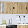 vidaXL Armoires murales de cuisine 2 pcs Porto ch&ecirc;ne artisanal
