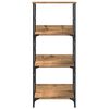 vidaXL Biblioth&egrave;que ch&ecirc;ne artisanal 50x33x117,5 cm bois d'ing&eacute;nierie