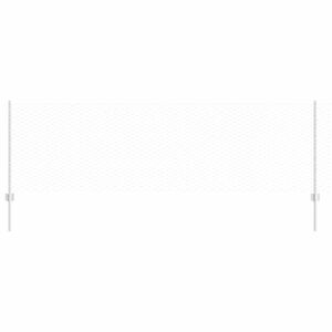 vidaXL Cl&ocirc;ture en fil soud&eacute; 10 x 0,8 m (L x H) Acier galvanis&eacute; &agrave; chaud
