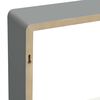 vidaXL &Eacute;tag&egrave;res murales sous forme de cube 3 pcs Gris MDF