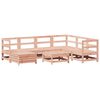 vidaXL Salon de jardin 8 pcs bois massif sapin de douglas