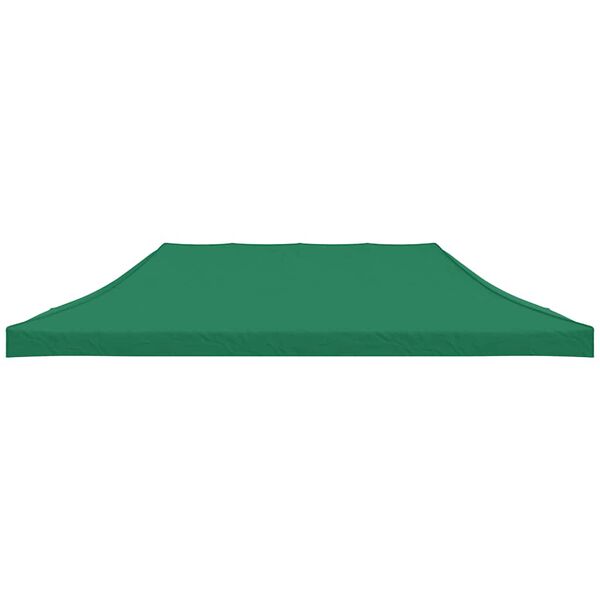 vidaXL Toit de tente de réception 6x3 m Vert 270 g/m²