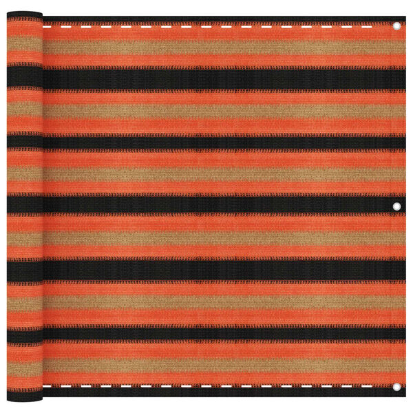 vidaXL &Eacute;cran de balcon Multicolore 90x300 cm PEHD