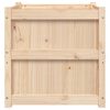 vidaXL Jardinière d'extérieur 60x60x60 cm bois de pin massif