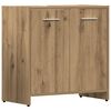 vidaXL Ensemble de meubles salle de bain 4 pcs bois d'ingénierie