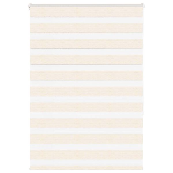 vidaXL Store z&egrave;bre beige marbr&eacute; largeur du tissu 100,9 cm polyester